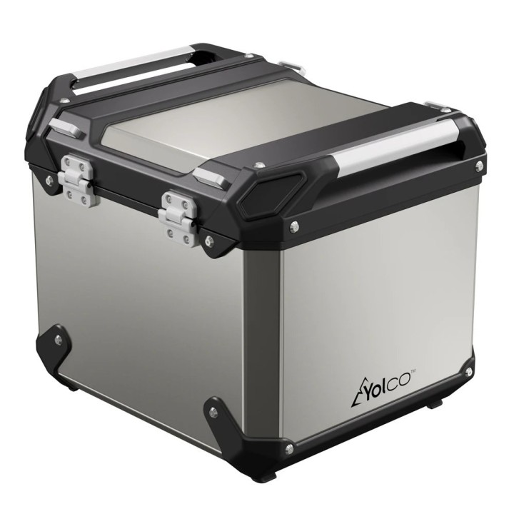 Yolco MCX17 Silver 17 L compressor motorcycle topcase