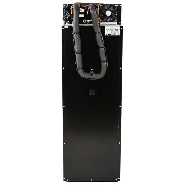 Yolco RL130M Black 132 L built-in fridge with freezer