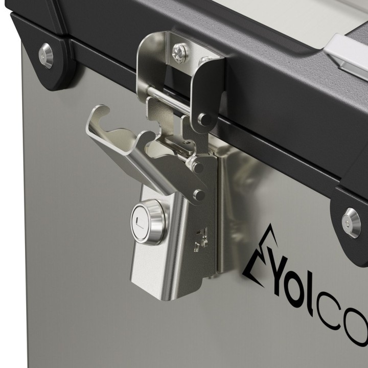 Yolco MCX17 Silver 17 L compressor motorcycle topcase