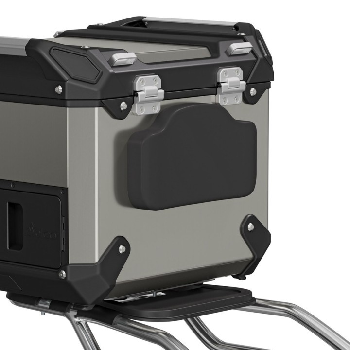 Yolco MCX17 Silver 17 L compressor motorcycle topcase