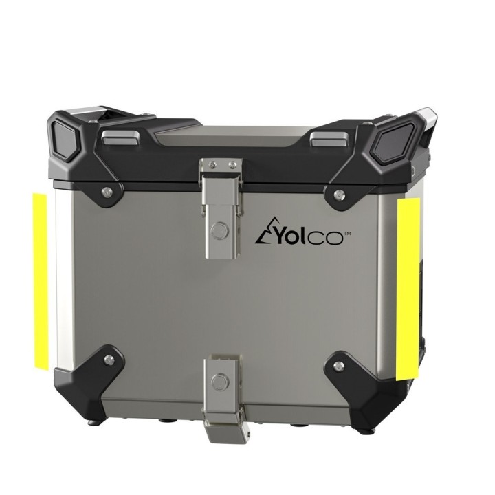 Yolco MCX17 Silver 17 L compressor motorcycle topcase