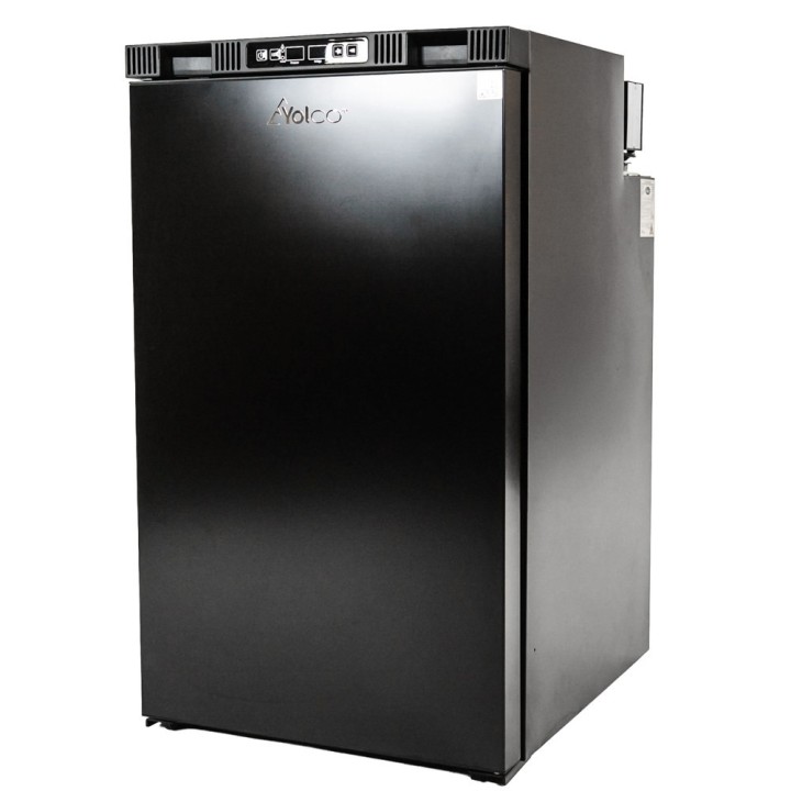 Yolco RL105M Black 104 L built-in fridge with freezer