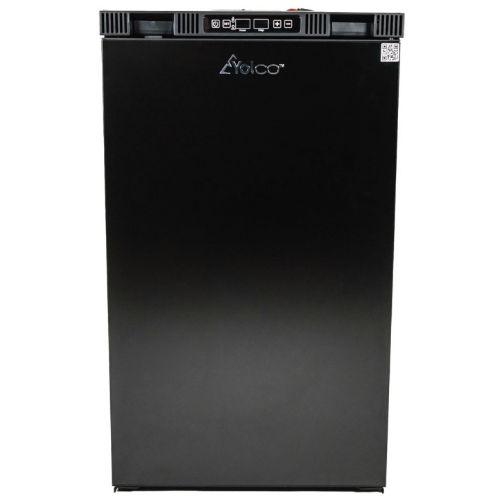 Yolco RL105M Black 104 L built-in fridge with freezer