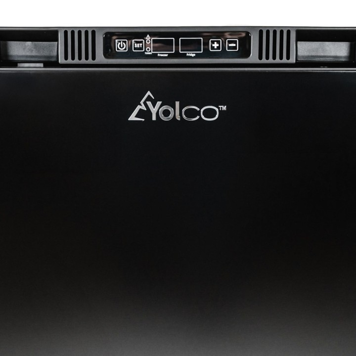 Yolco RL105M Black 104 L built-in fridge with freezer