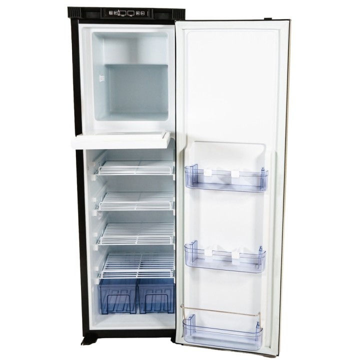 Yolco RL130M Black 132 L built-in fridge with freezer