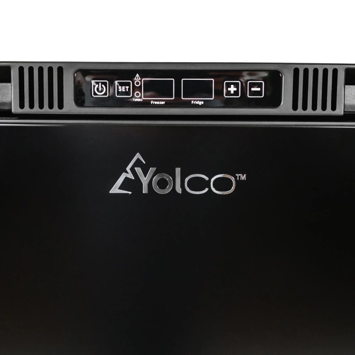 Yolco RL105M Black 104 L built-in fridge with freezer