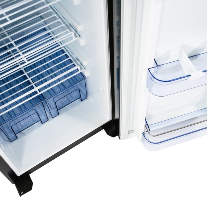 Yolco RL130M Black 132 L built-in fridge with freezer