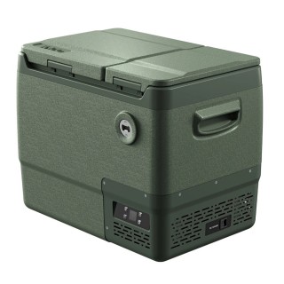 Yolco DX40 Pistachio 39 L dual-zone portable fridge