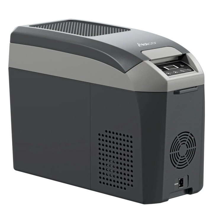 Yolco ARC18 Space Grey portable fridge with shoulder strap