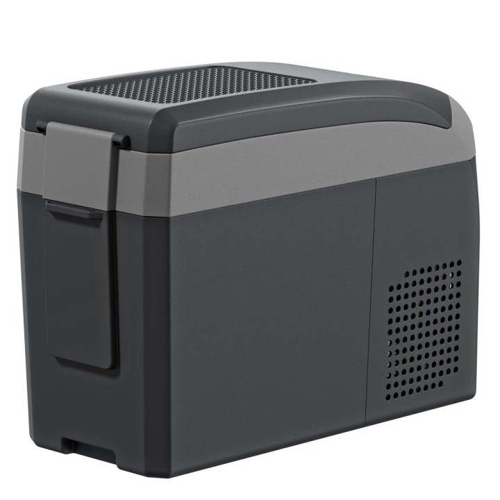 Yolco ARC18 Space Grey portable fridge with shoulder strap