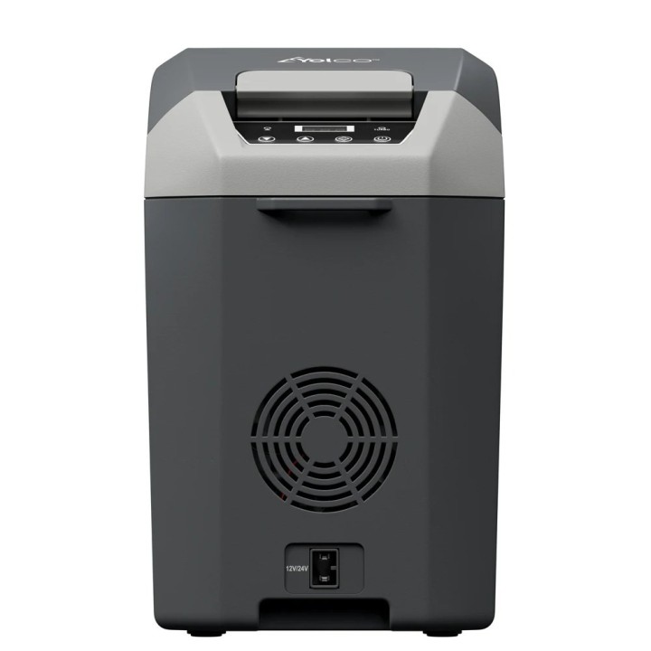 Yolco ARC18 Space Grey portable fridge with shoulder strap