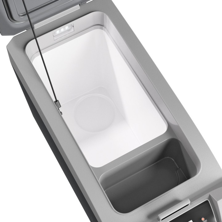 Yolco ARC18 Space Grey portable fridge with shoulder strap