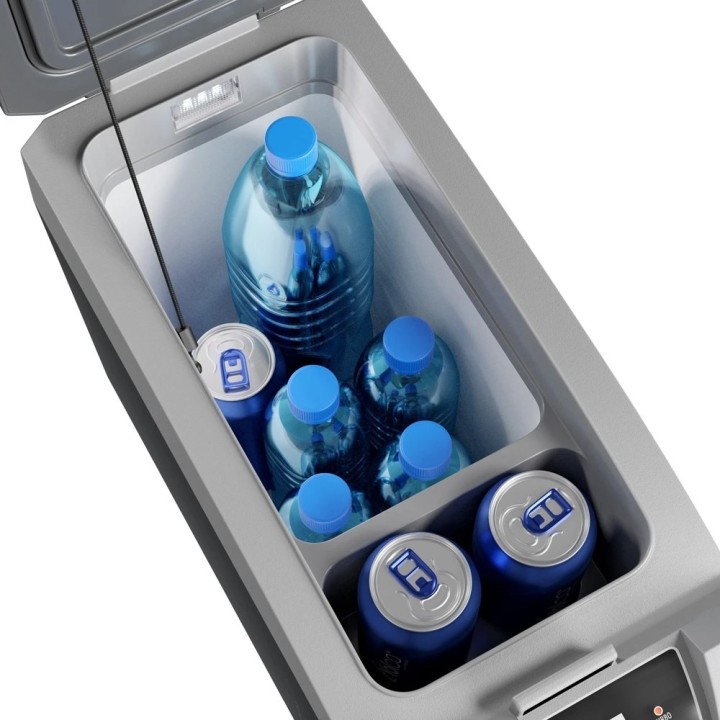 Yolco ARC18 Space Grey portable fridge with shoulder strap