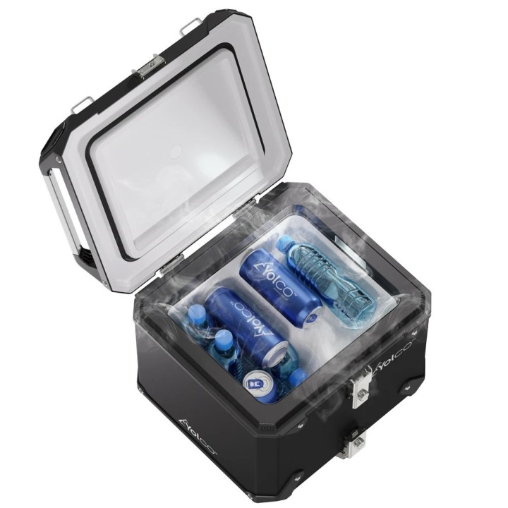 Yolco MCX17 Black 17 L compressor motorcycle topcase