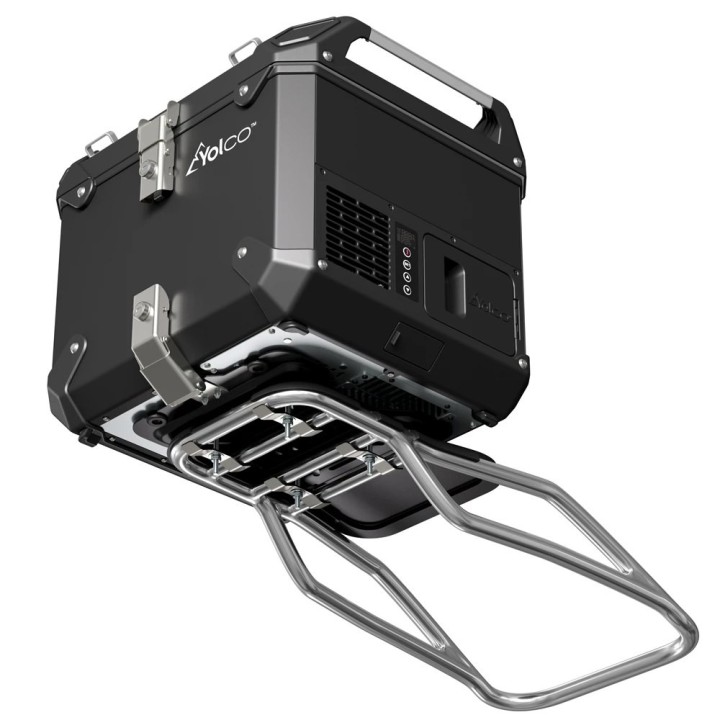 Yolco MCX17 Black 17 L compressor motorcycle topcase