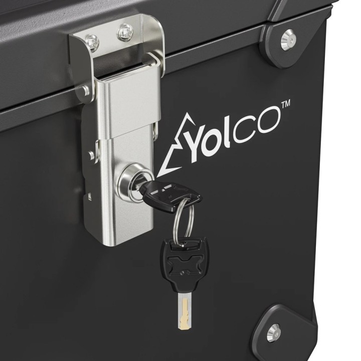 Yolco MCX17 Black 17 L compressor motorcycle topcase
