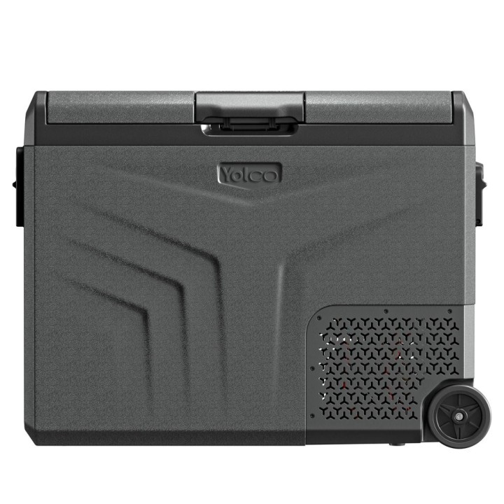 Yolco TCX60 Space Grey 60 L dual-zone fridge on wheels