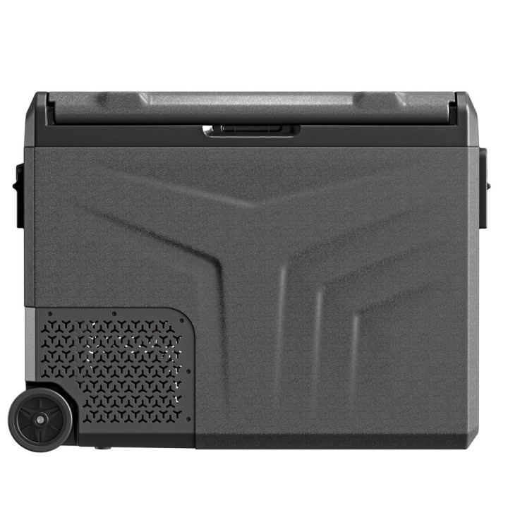 Yolco TCX60 Space Grey 60 L dual-zone fridge on wheels