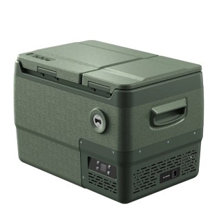 Yolco DX30 Pistachio 30 L dual-zone portable fridge
