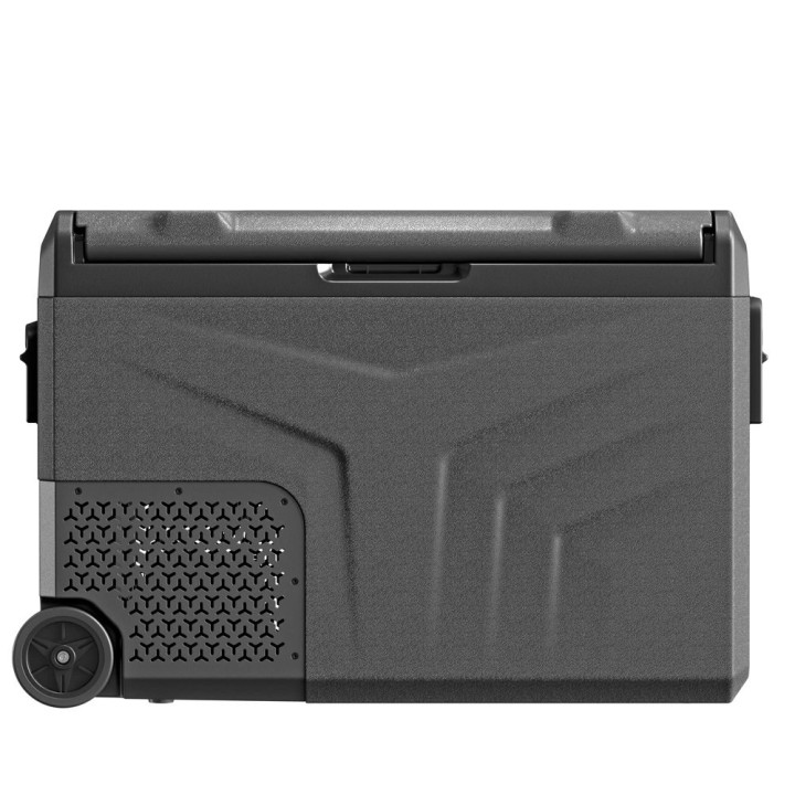 Yolco TCX50 Space Grey 50 L dual-zone fridge on wheels