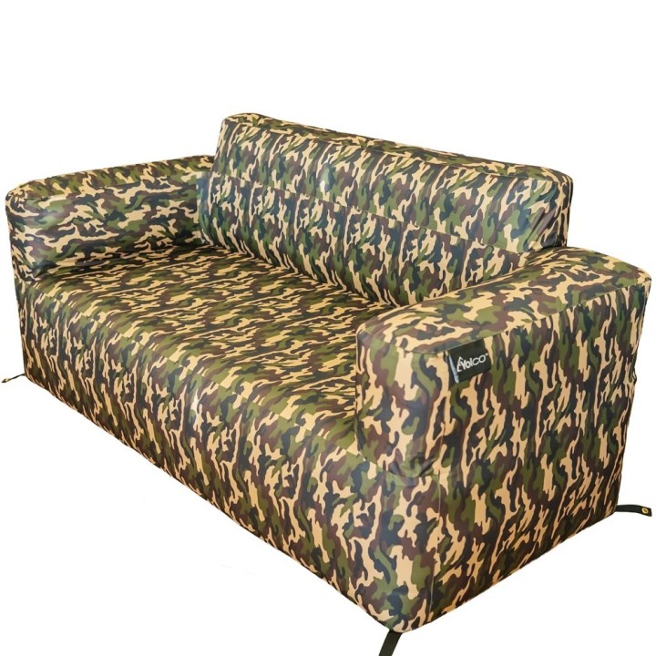 Yolco GS4W Camo Inflatable Sofa, Camouflage, 180 cm Wide, 300 kg Load - view 3