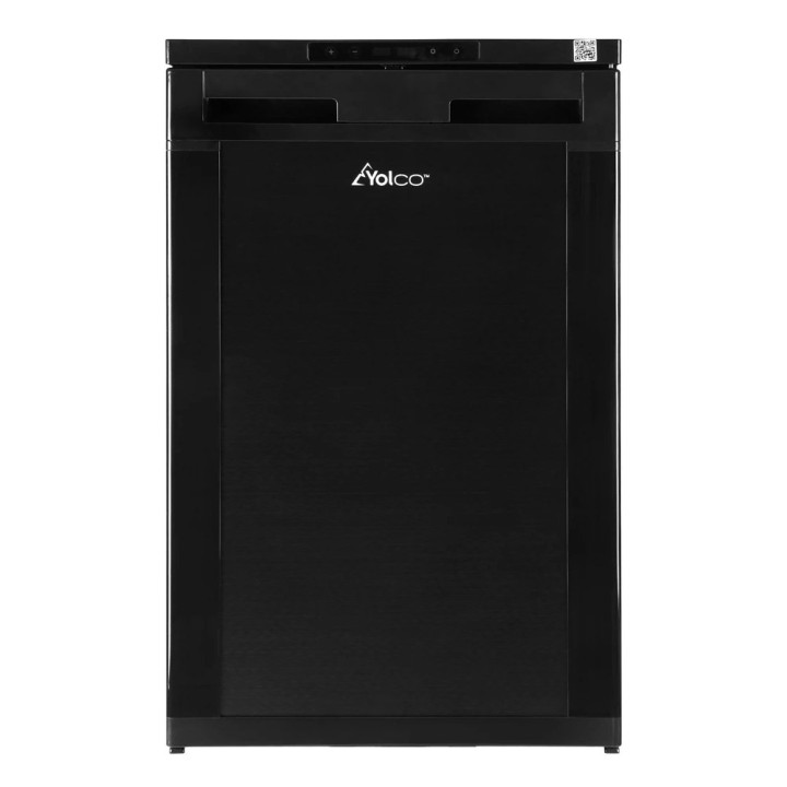 Yolco RL85N Black 83 L compressor fridge with freezer