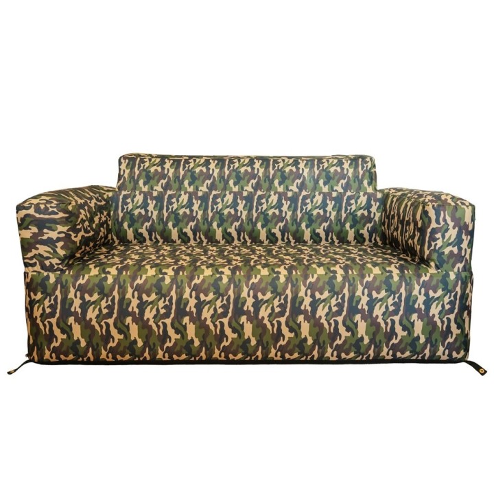 Yolco GS4W Camo Inflatable Sofa, Camouflage, 180 cm Wide, 300 kg Load - view 4