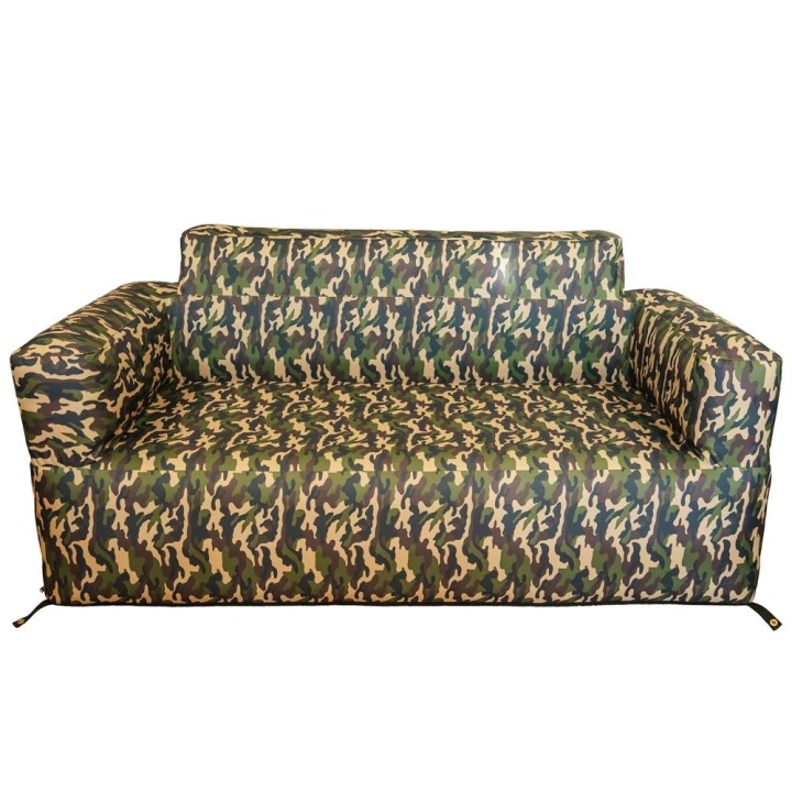 Yolco GS4W Camo Inflatable Sofa, Camouflage, 180 cm Wide, 300 kg Load - view 5