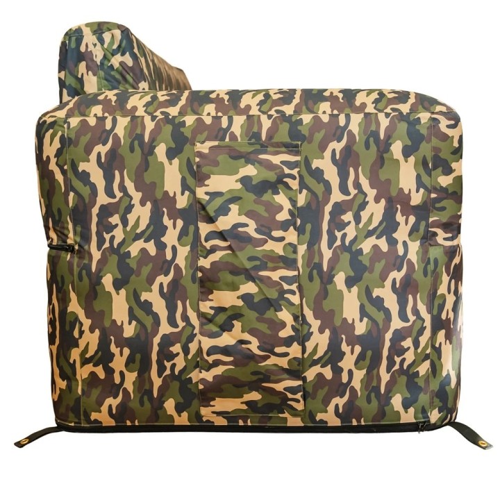 Yolco GS4W Camo Inflatable Sofa, Camouflage, 180 cm Wide, 300 kg Load - view 6