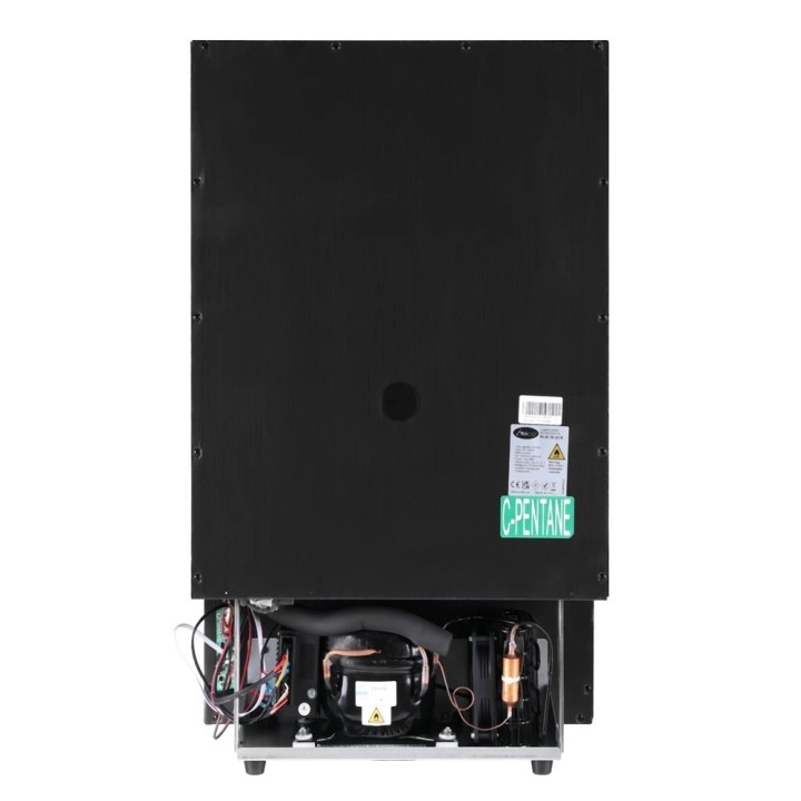 Yolco RL85N Black 83 L compressor fridge with freezer