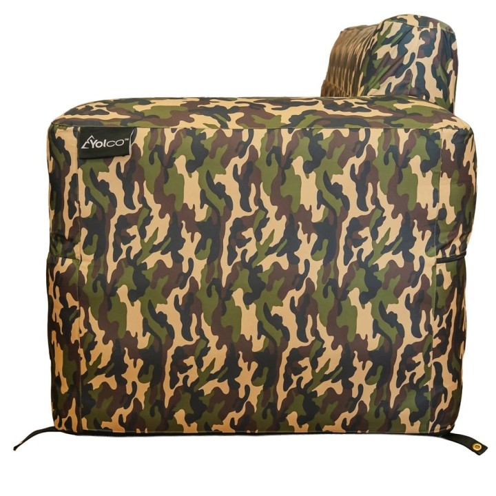 Yolco GS4W Camo Inflatable Sofa, Camouflage, 180 cm Wide, 300 kg Load - view 7