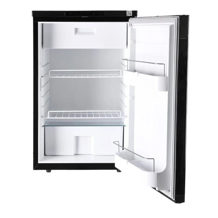 Yolco RL85N Black 83 L compressor fridge with freezer
