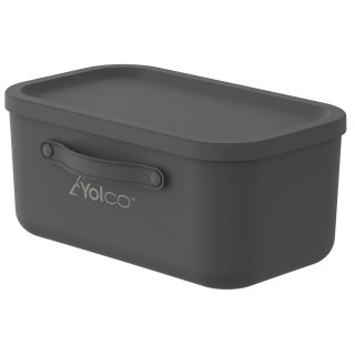 Mythen 12 l graphite grey plastic storage box | Yolco