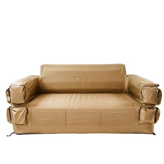 Yolco GS6KW Inflatable Sofa with Side Pockets, 218.5 cm Wide, 300 kg