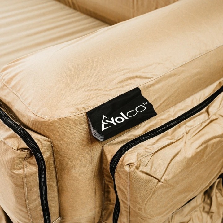 Yolco GS6KW Inflatable Sofa with Side Pockets, 218.5 cm Wide, 300 kg - view 4