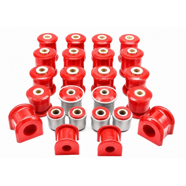Polyurethane suspension bushing kit front + rear Jeep Wrangler JK (2007-2018) Kalgum