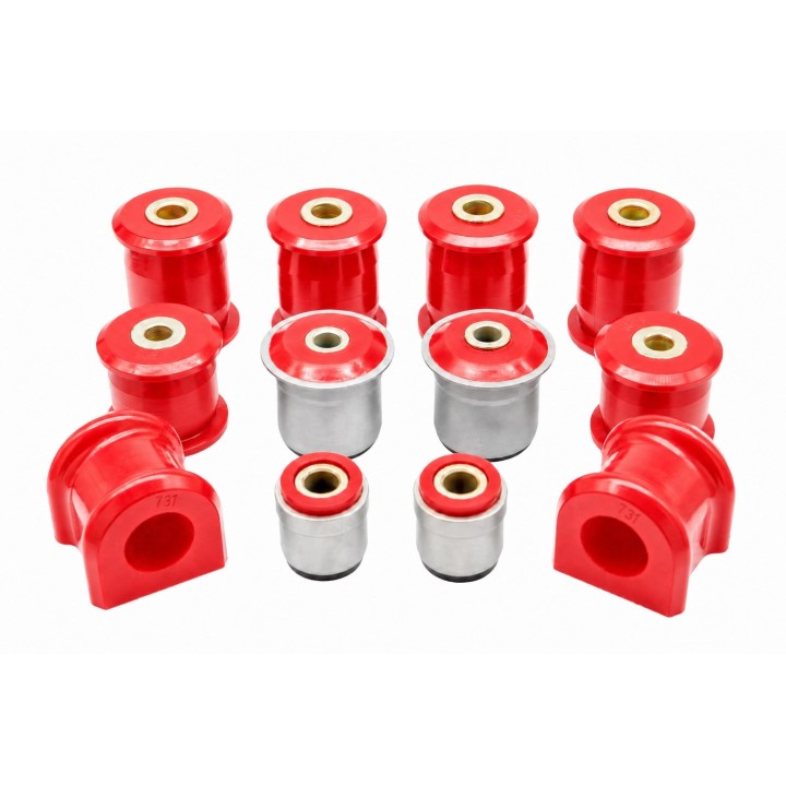 Polyurethane front suspension bushing kit Jeep Wrangler JK (2007-2018) Kalgum