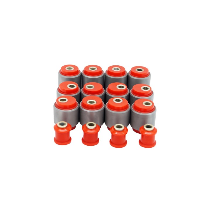 Eccentric polyurethane kit front + rear Suzuki Jimny Kalgum