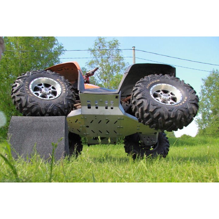 Arctic Cat 1000 XT aluminium skid plates | Iron Baltic