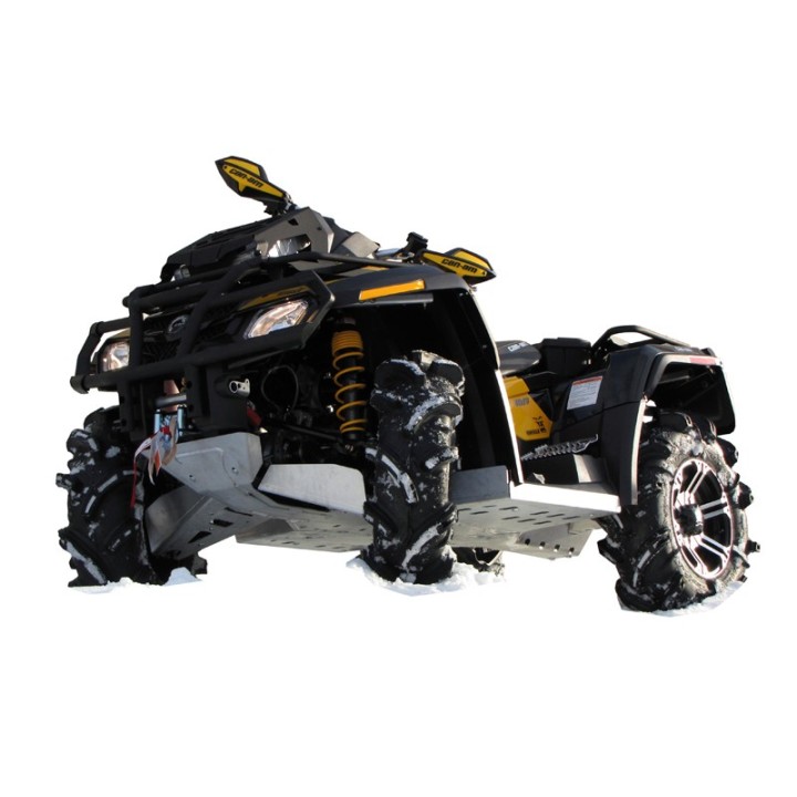 Can-Am Outlander G1 MAX aluminium skid plates | Iron Baltic