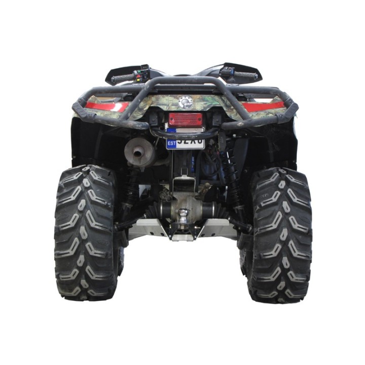 Can-Am Outlander G1 MAX aluminium skid plates | Iron Baltic