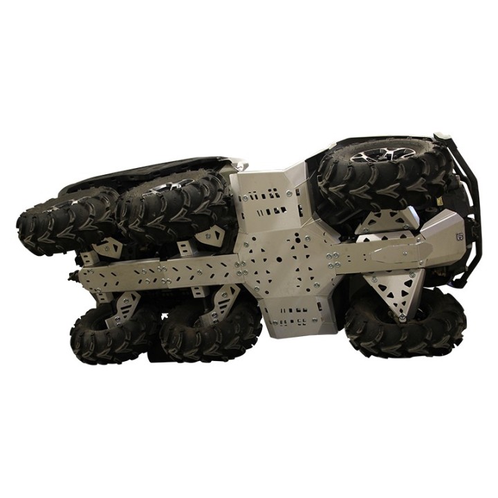 Iron Baltic Skid Plate Full Set Can-Am Outlander 6x6 (2013-2016) - aluminium