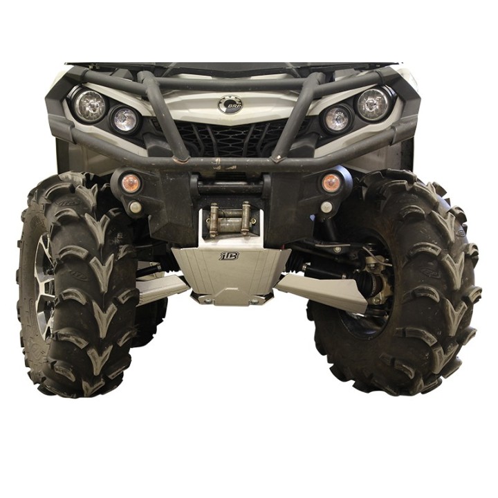 Iron Baltic Skid Plate Full Set Can-Am Outlander 6x6 (2013-2016) - aluminium - view 4