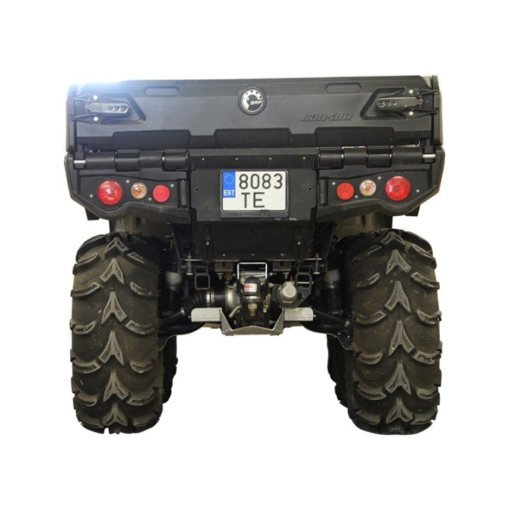 Iron Baltic Skid Plate Full Set Can-Am Outlander 6x6 (2013-2016) - aluminium - view 5