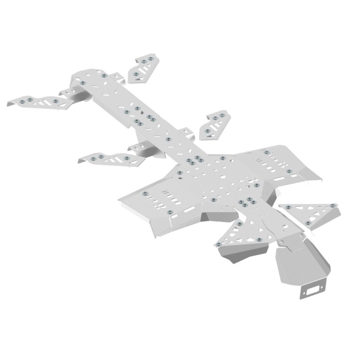 Iron Baltic Skid Plate Full Set Can-Am Outlander 6x6 (2013-2016) - aluminium - view 7