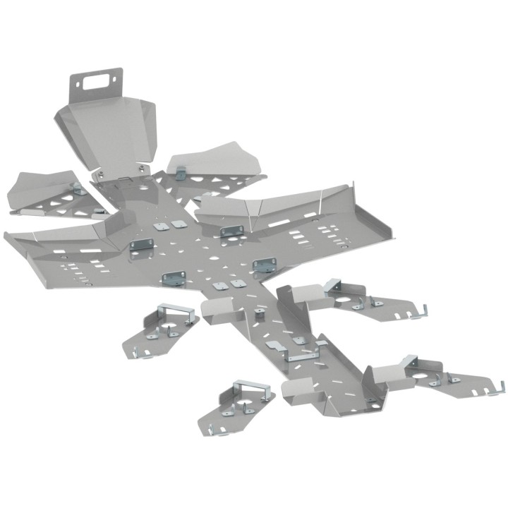 Can-Am Outlander 6x6 (2017-2018) skid plates | Iron Baltic