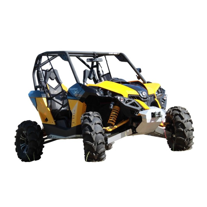 Can-Am Maverick (-2014) aluminium skid plates | Iron Baltic