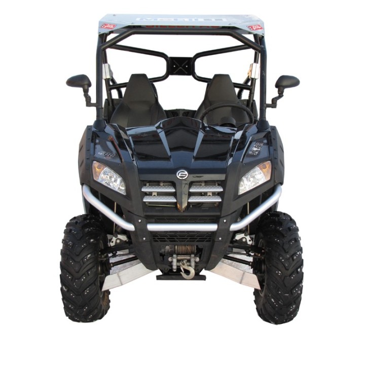 Iron Baltic Skid Plate Full Set CFMOTO ZFORCE 600 (Z6) - aluminium + plastic - view 3
