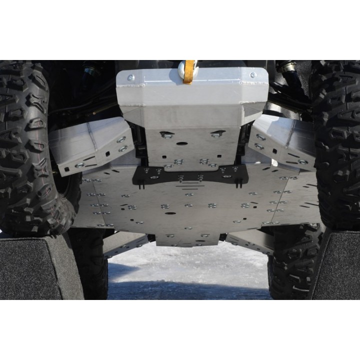 CFMOTO UFORCE 550 aluminium skid plates | Iron Baltic
