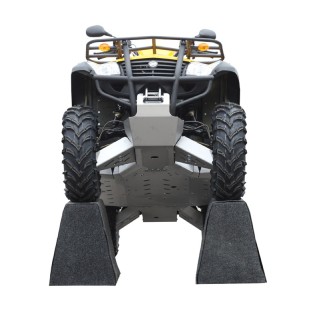 Iron Baltic Skid Plate Full Set CFMOTO CFORCE X5A/X6A - aluminium - view 2